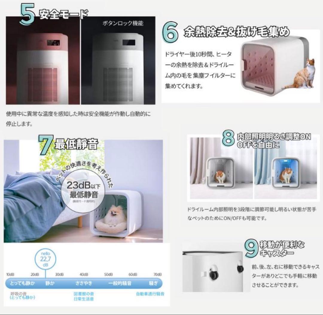 nello　ペットドライルーム グレー PD-B10-G