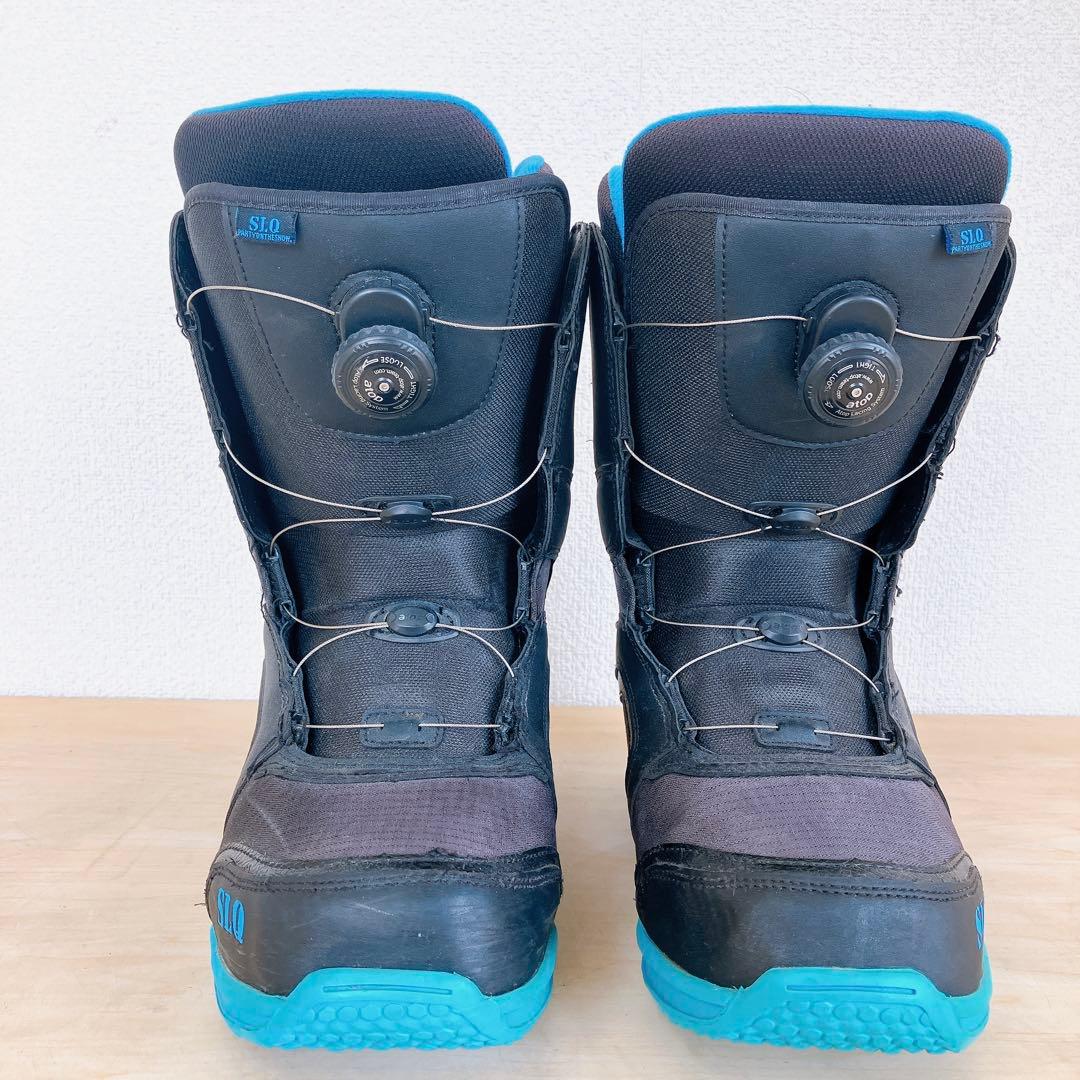 SLQ スノーボードブーツ BOA ダイヤル式 27.0 27.5 メンズ 黒