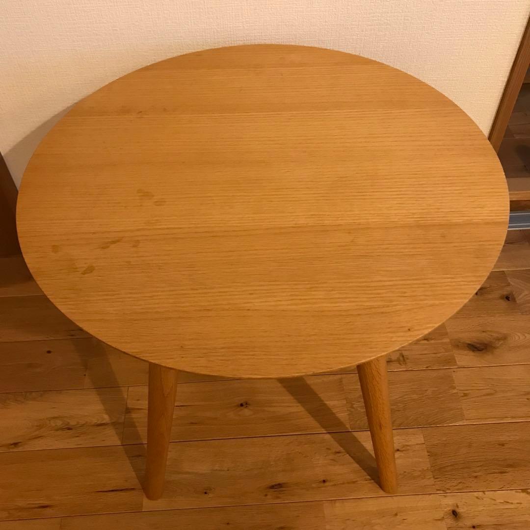 柏木工　サイドテーブル　JTY49 オーク材　オイル塗装　国産