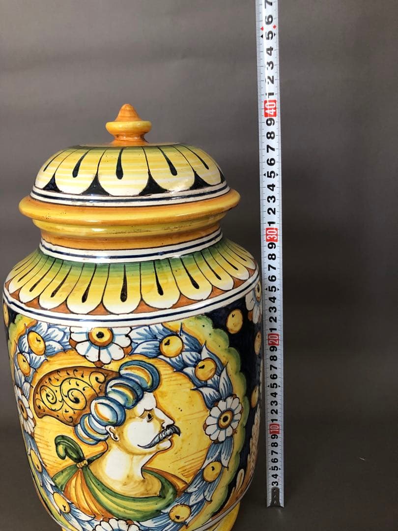 イタリア陶器　シシリア島パレルモで購入