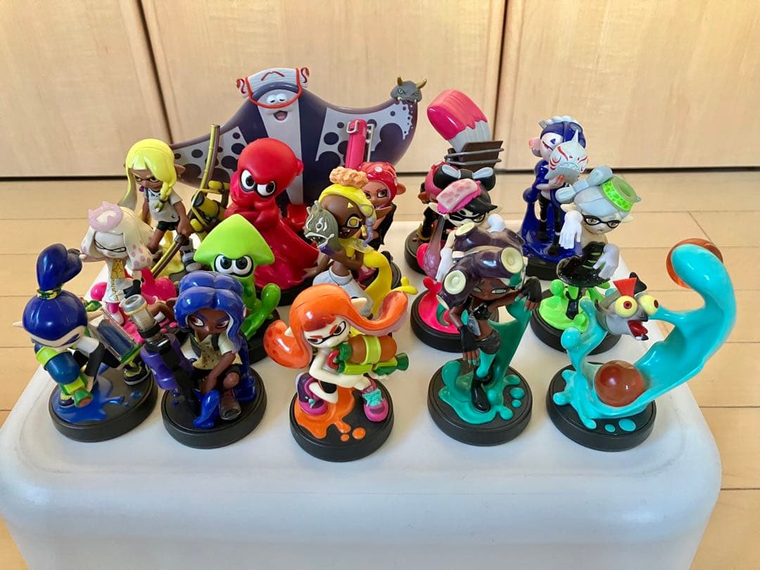 スプラトゥーン amiibo 16体セット 任天堂 ニンテンドースイッチ