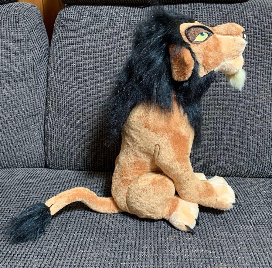 希少 レア ライオンキング ムファサ スカー ハイエナ ザズー ぬいぐるみ 新品
