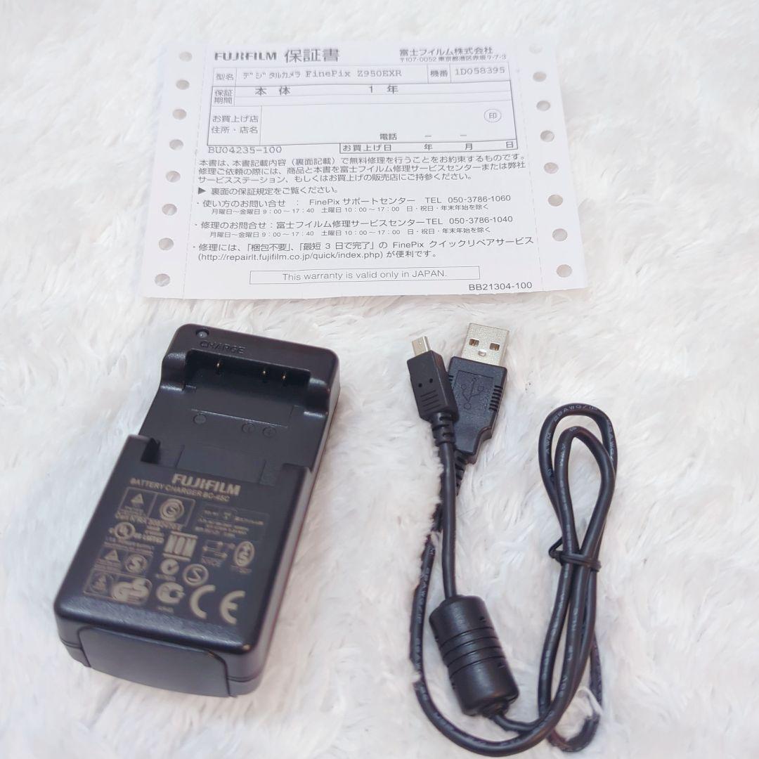 富士フイルム FINEPIX Z950EXR ピンク デジカメ 付属品