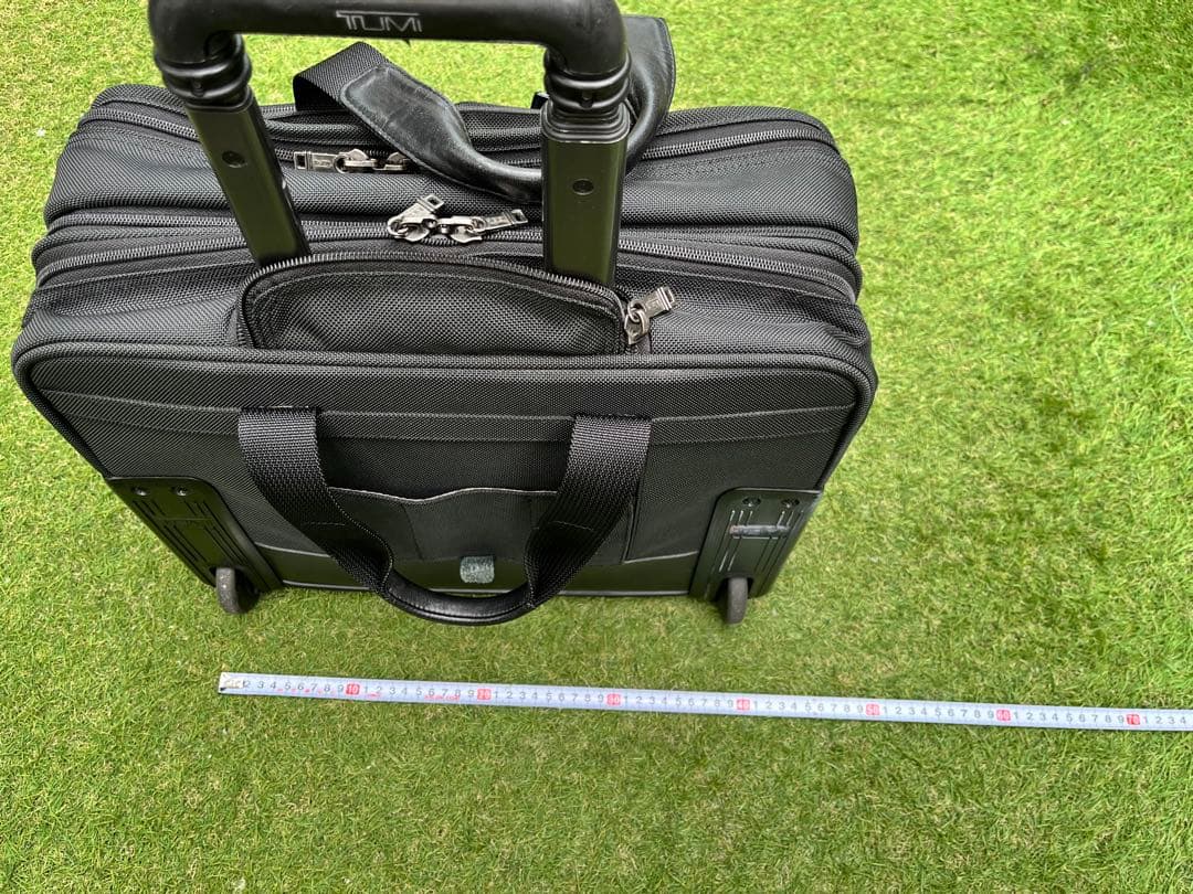 【貴重】美品 TUMI Alpha2 2輪 ビジネストロリー 機内持込可