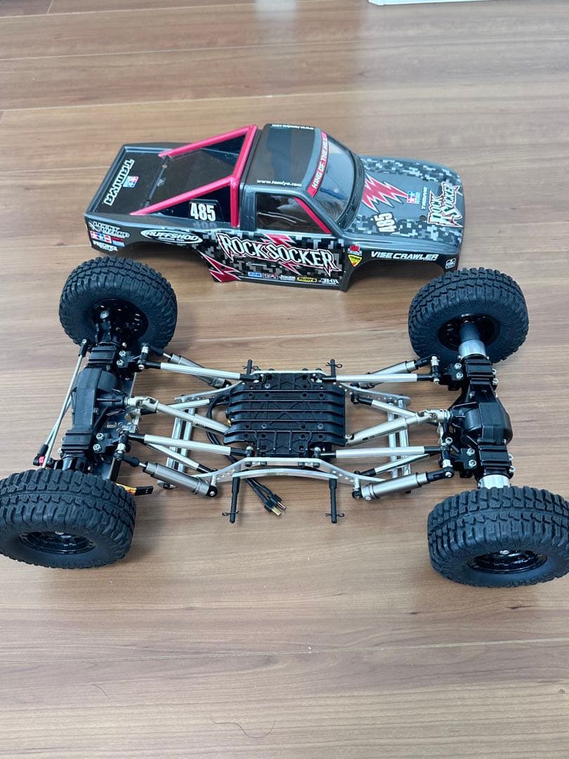 ［CR01 ロックソッカー］　電動RCカー　カスタム品