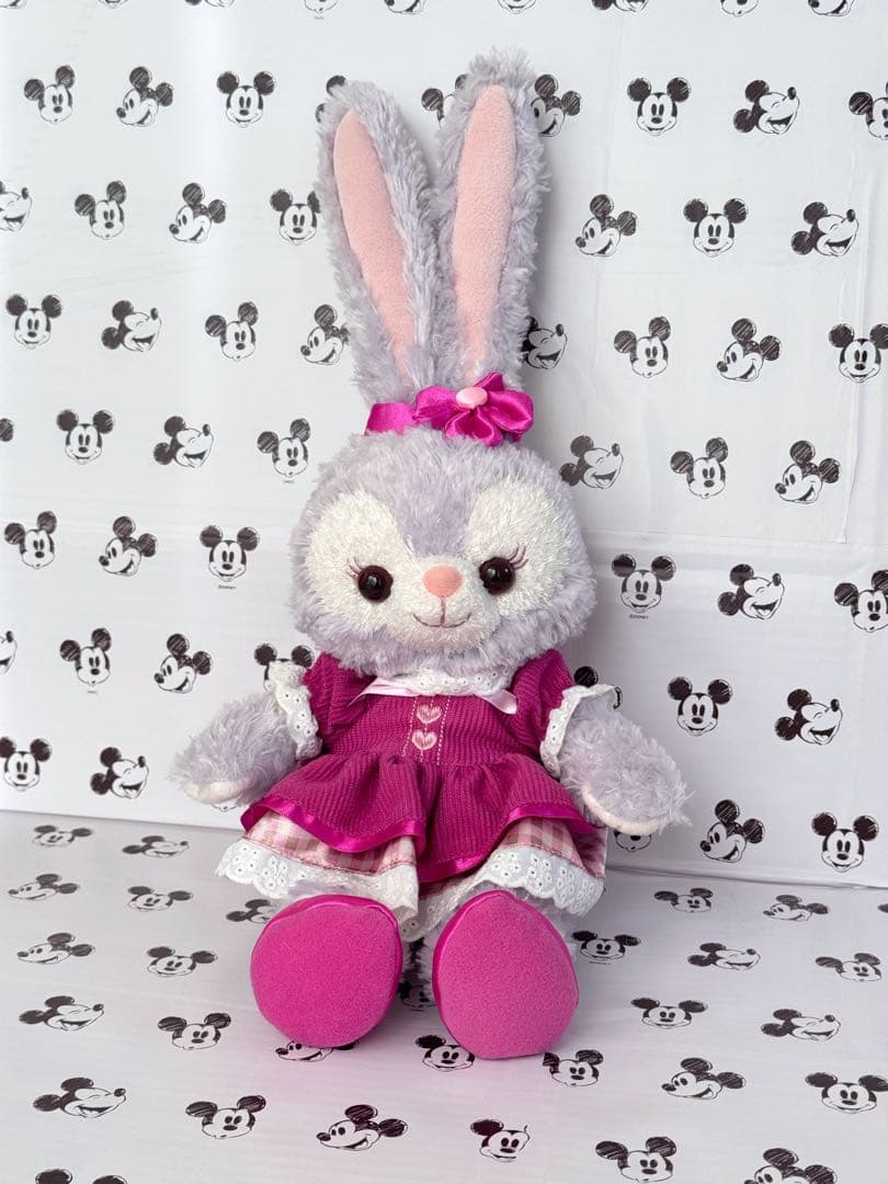 香港ディズニー　バレンタイン　ステラルー　ぬいぐるみ