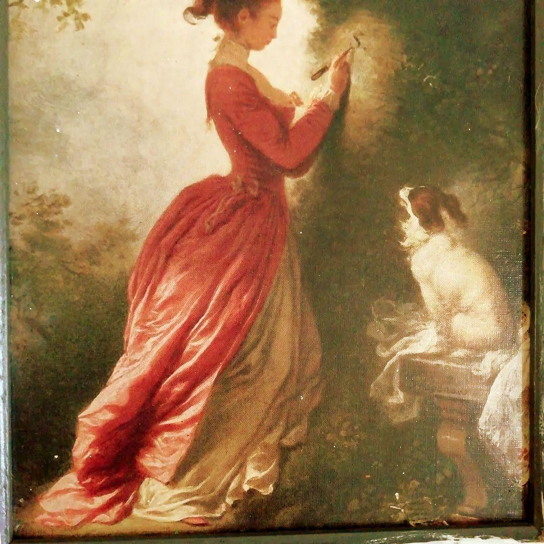 ヴィンテージ　アンティーク　絵画　額絵　②