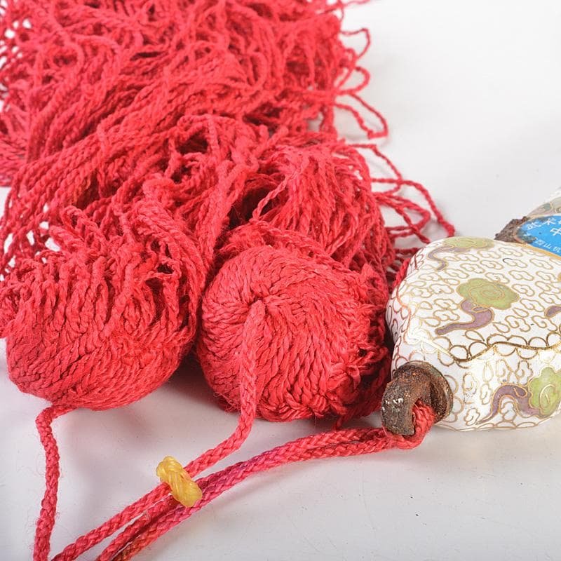 中国　仙鶴　武木研究院　七宝装飾品　鉄製　伸縮剣　箱付　C　5986C