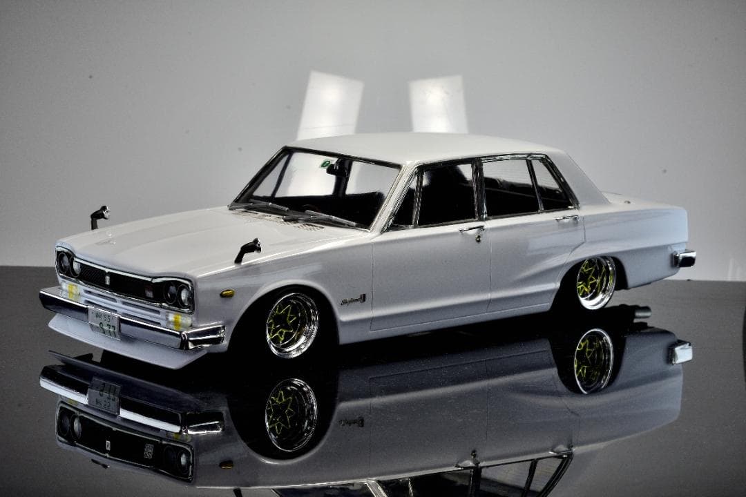 【1/24アオシマ】スカイライン2000GT【ハコスカ】