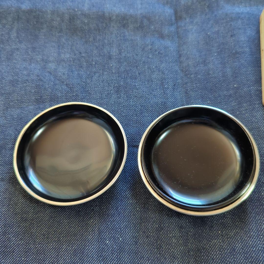 北浜宗貴 遠山蒔絵 波模様 漆塗り棗 木箱付き 新品