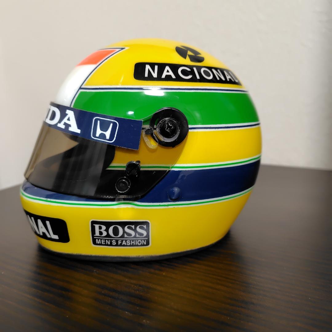 レア アイルトン セナ 1/2 レプリカヘルメット