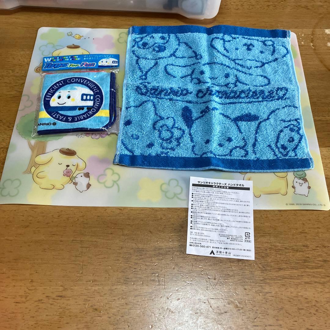 サンリオ　ハンカチ・巾着袋セット〜BOX72