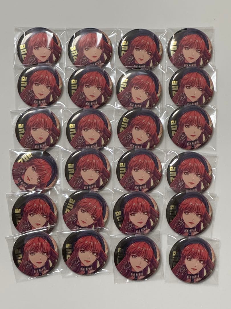 パラライ　アン・フォークナー　缶バッジ　24個セット