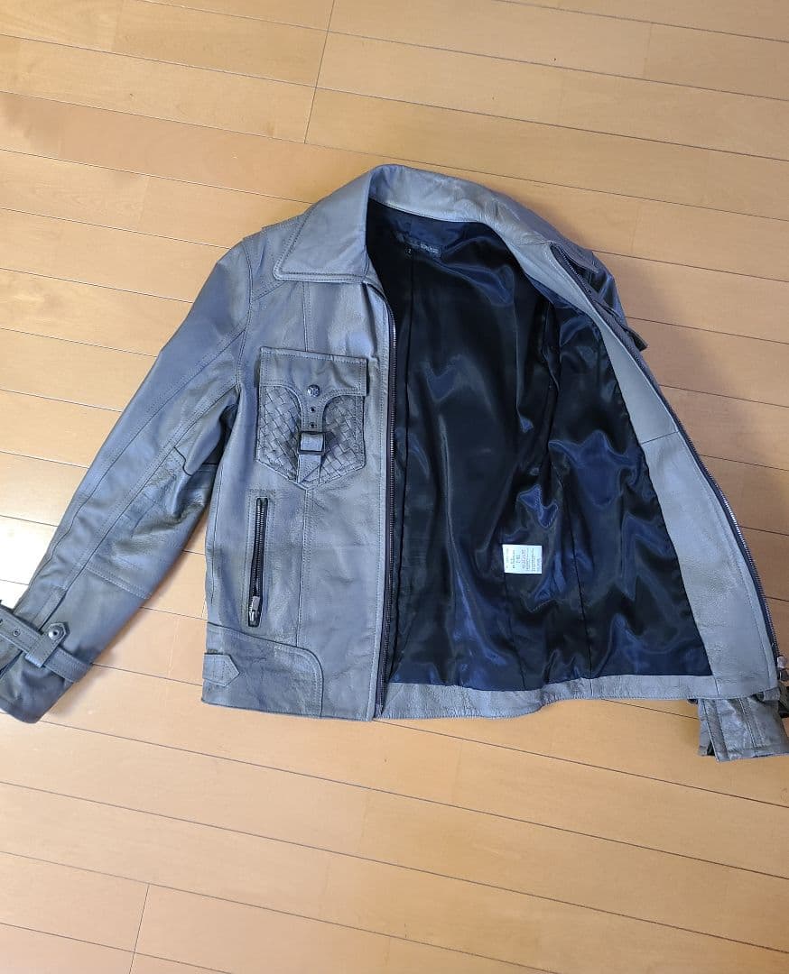 ✨入手困難✨シングルライダースレザージャケット・SCHLUSSEL・M