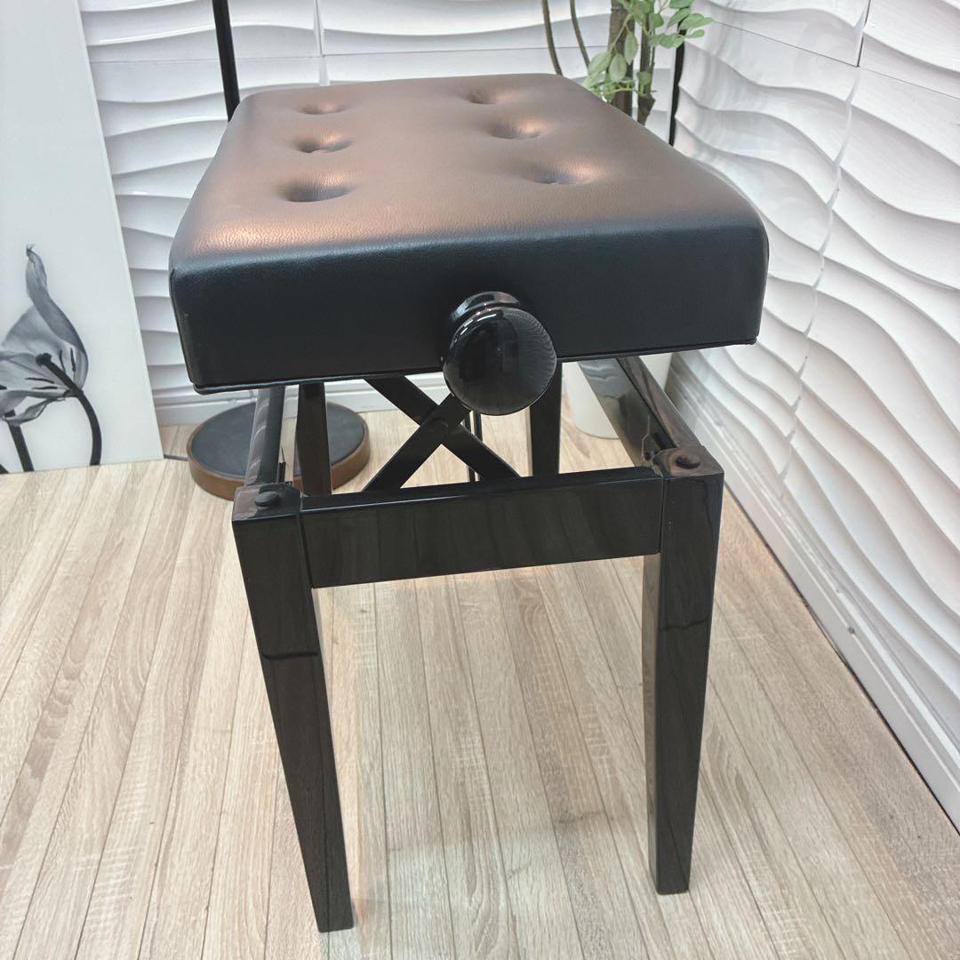 ◇ピアノ椅子◇ピアノスツール◇高さ調節可能◇