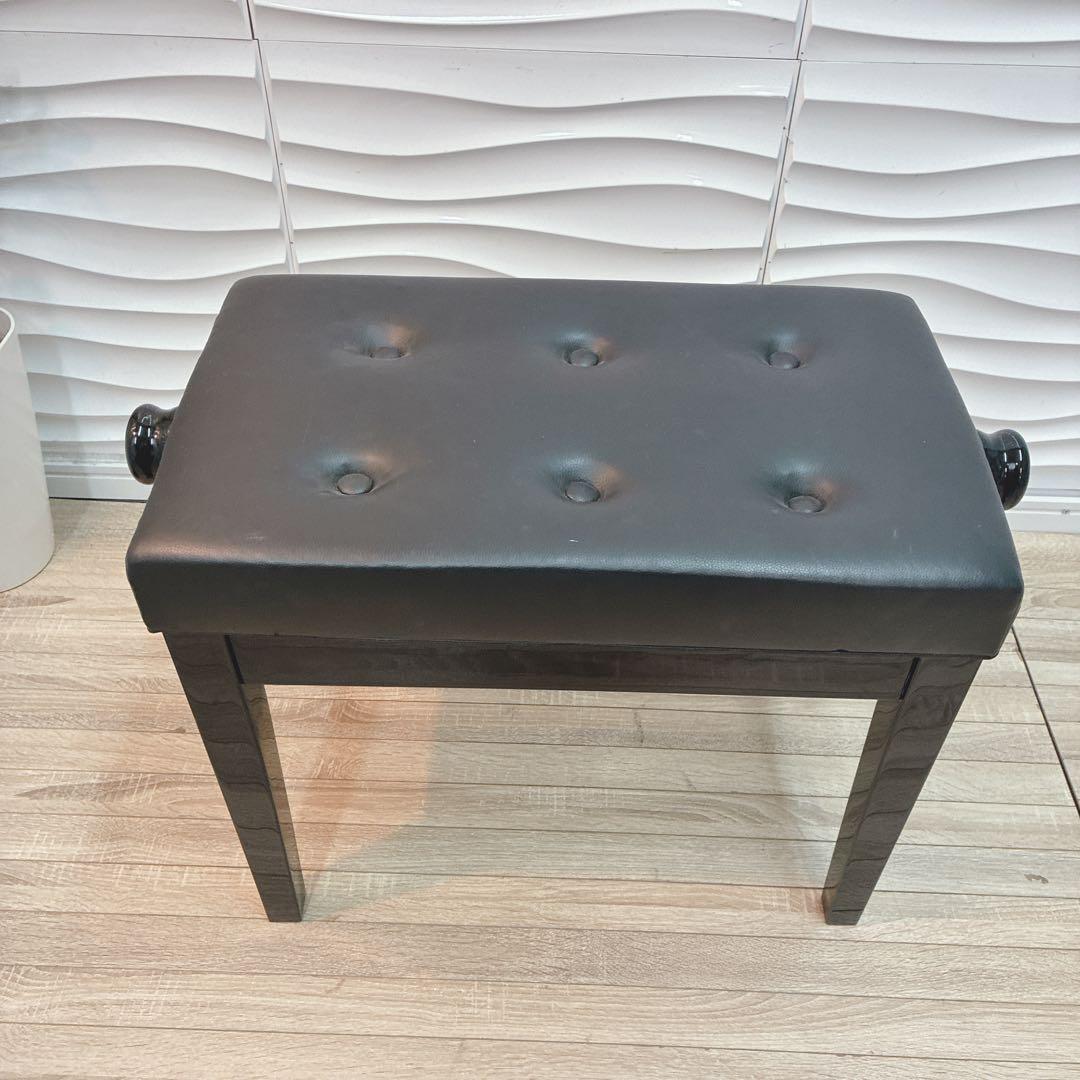 ◇ピアノ椅子◇ピアノスツール◇高さ調節可能◇