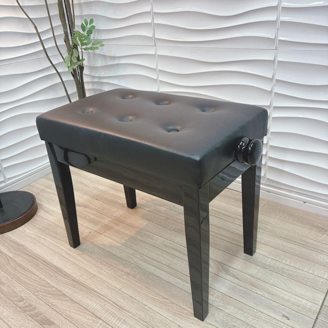 ◇ピアノ椅子◇ピアノスツール◇高さ調節可能◇