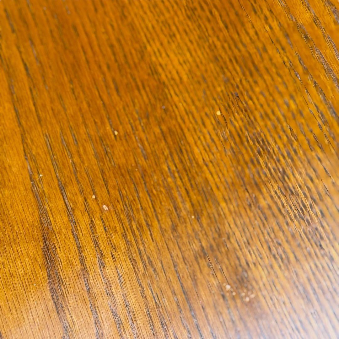 HR679 【木目とラタンが美しい】三越ブルージュ　バタフライテーブル　三越家具