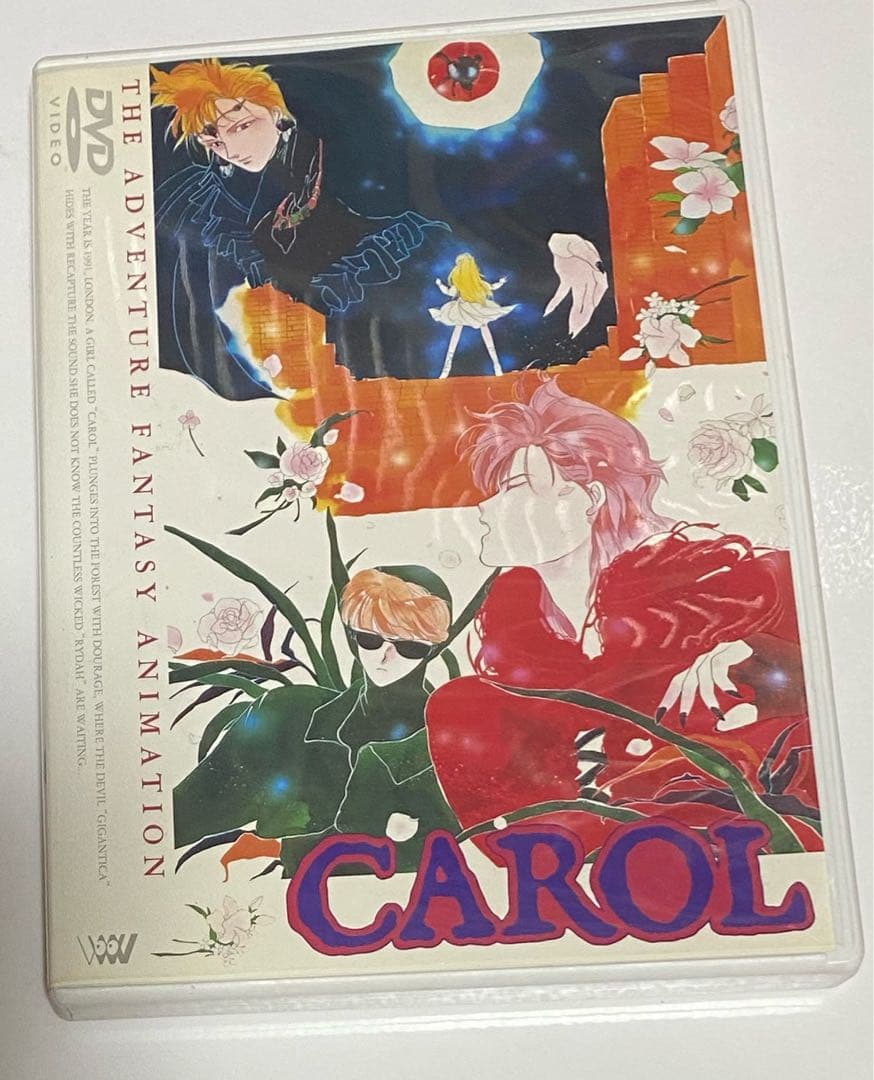 CAROLアニメDVD TMNETWORK 小室哲哉　宇都宮隆　木根尚登