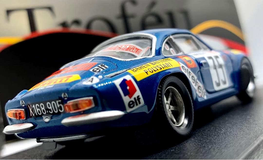 トロフュー アルピーヌ ルノー A110 モンテカルロ 150台限定 WRC