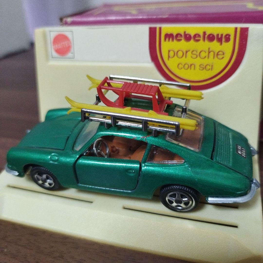 ヴィンテージ　mebetoys mattel製　ポルシェ912　ミニカー