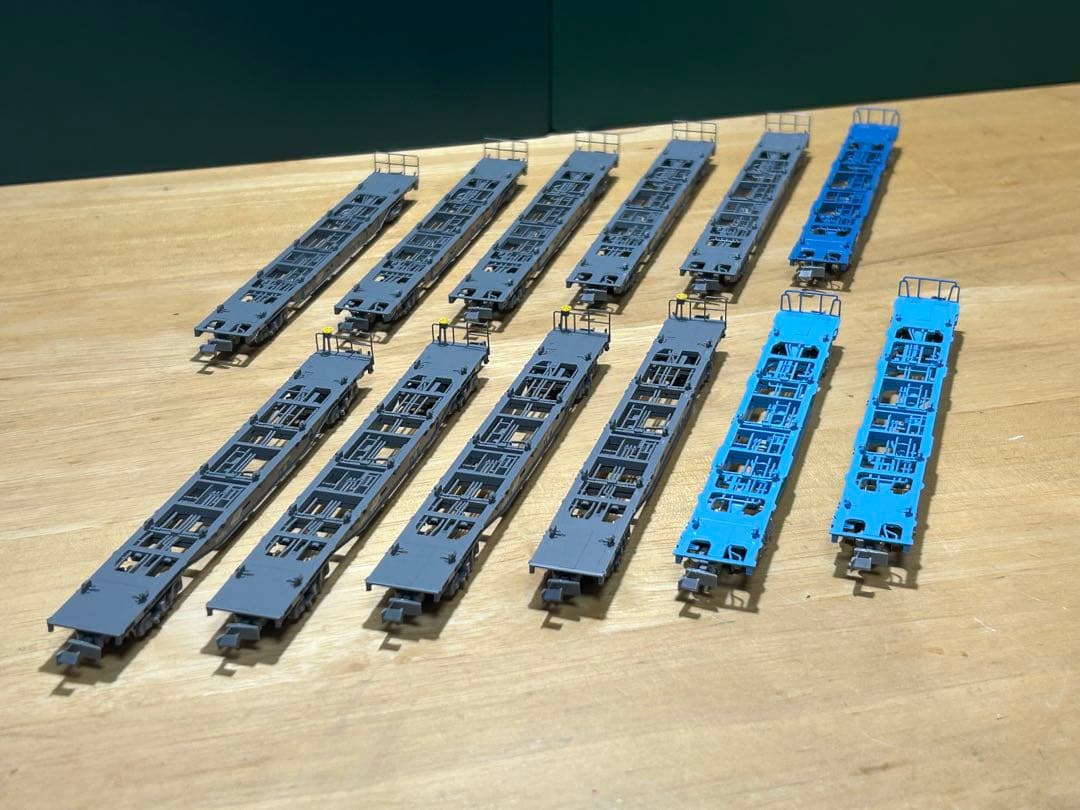 Nゲージ KATO コキ104/コキ106/コキ107 JRFマーク有 12両