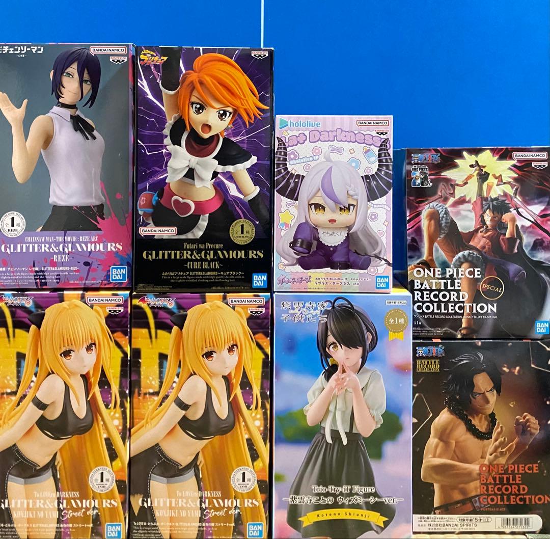 ルフィ エース レゼ ToLOVEるダークネス 紫雲寺 ラプラス フィギュア 纏