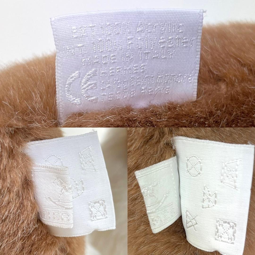 美品☆　エルメス　エルミーGM　ぬいぐるみ　ブラウン　馬　レア