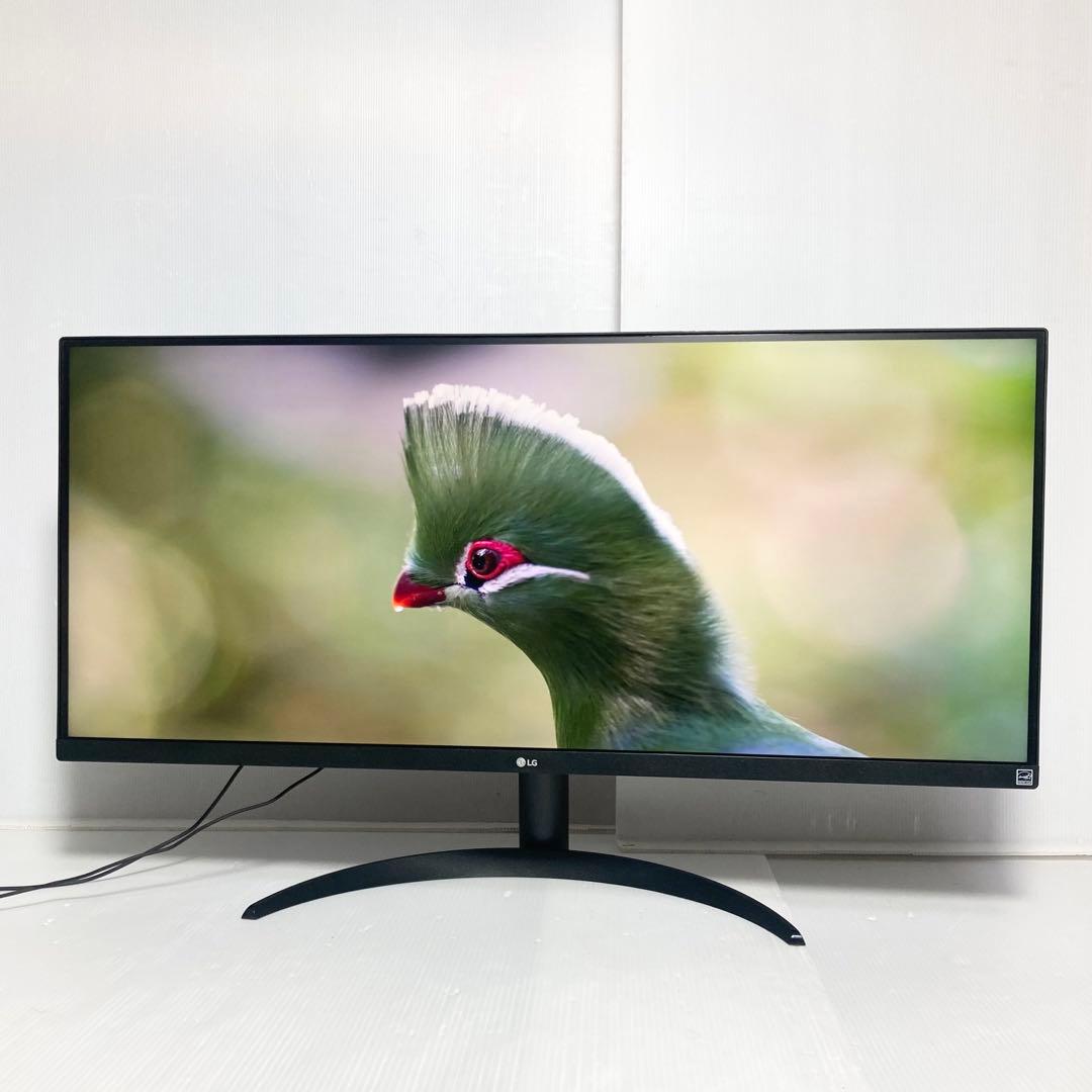 美品 LG 34型ウルトラワイド モニターディスプレイ 34WP500-B