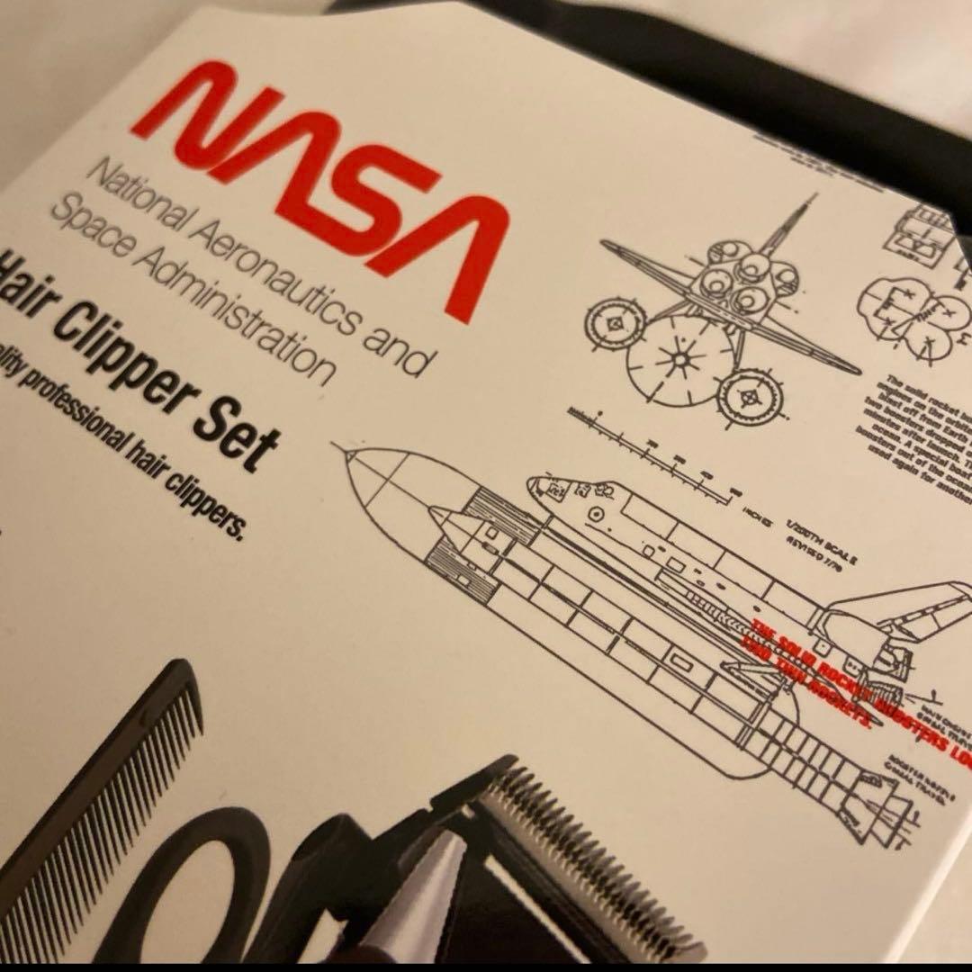 未使用　NASA 公式　宇宙飛行士用バリカン　ヘアクリッパーセット 10点セット
