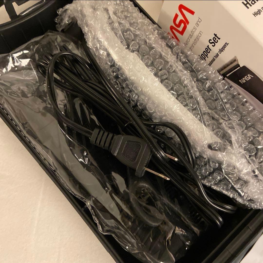 未使用　NASA 公式　宇宙飛行士用バリカン　ヘアクリッパーセット 10点セット