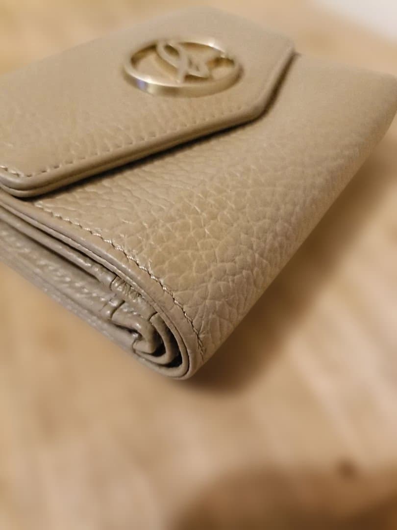 アニエスベー★本革三つ折財布　使用期間10日程　24000円