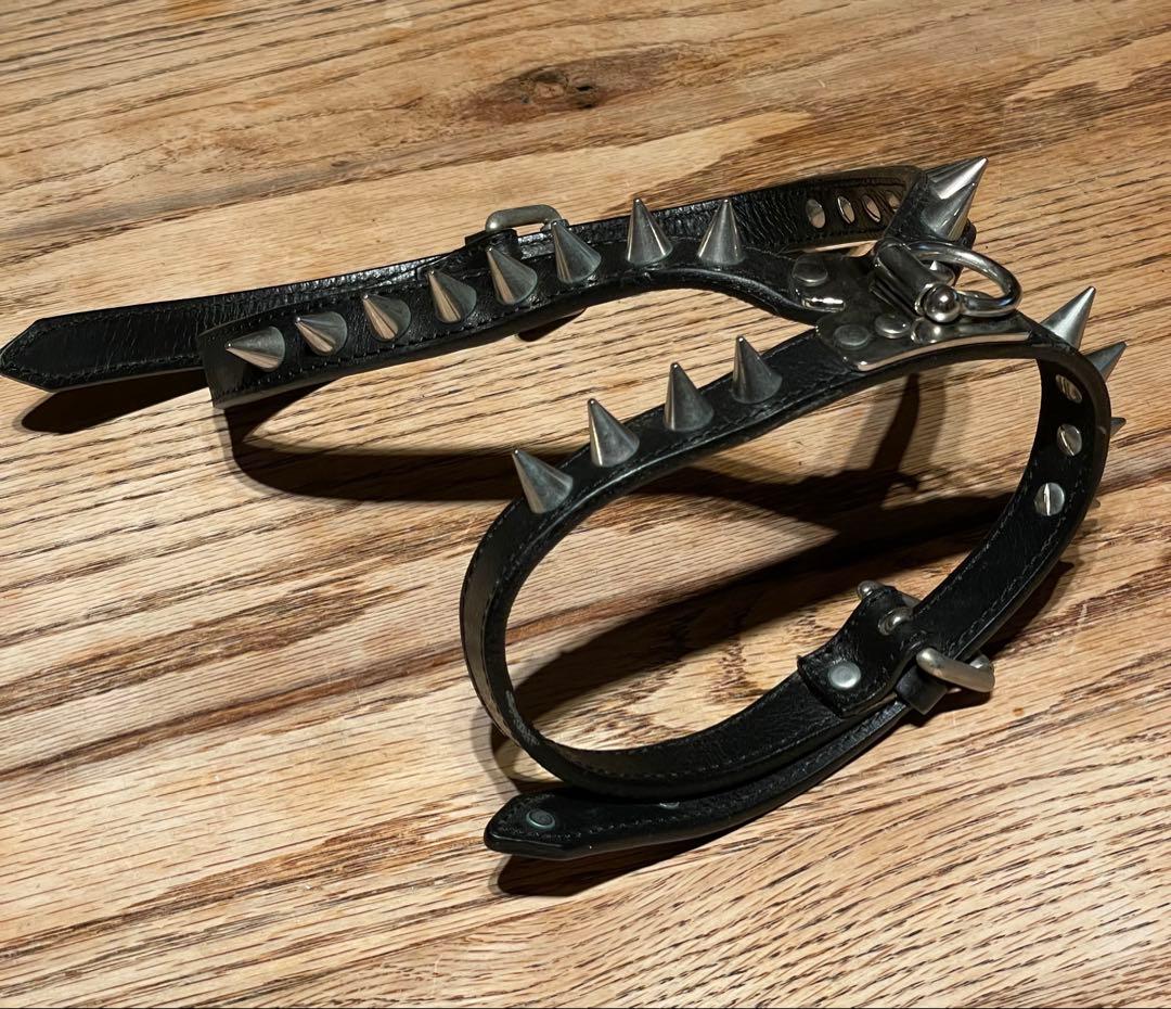 激レア DSQUARED 2 DOG Harness 犬用スタッズ付ハーネス