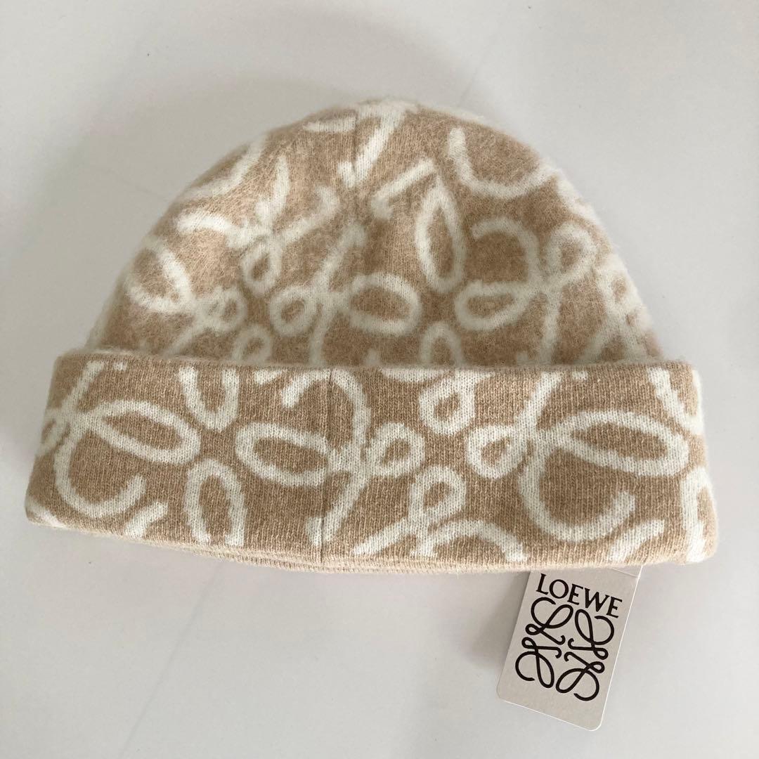 ※即日発送 LOEWE アナグラム ニット帽
