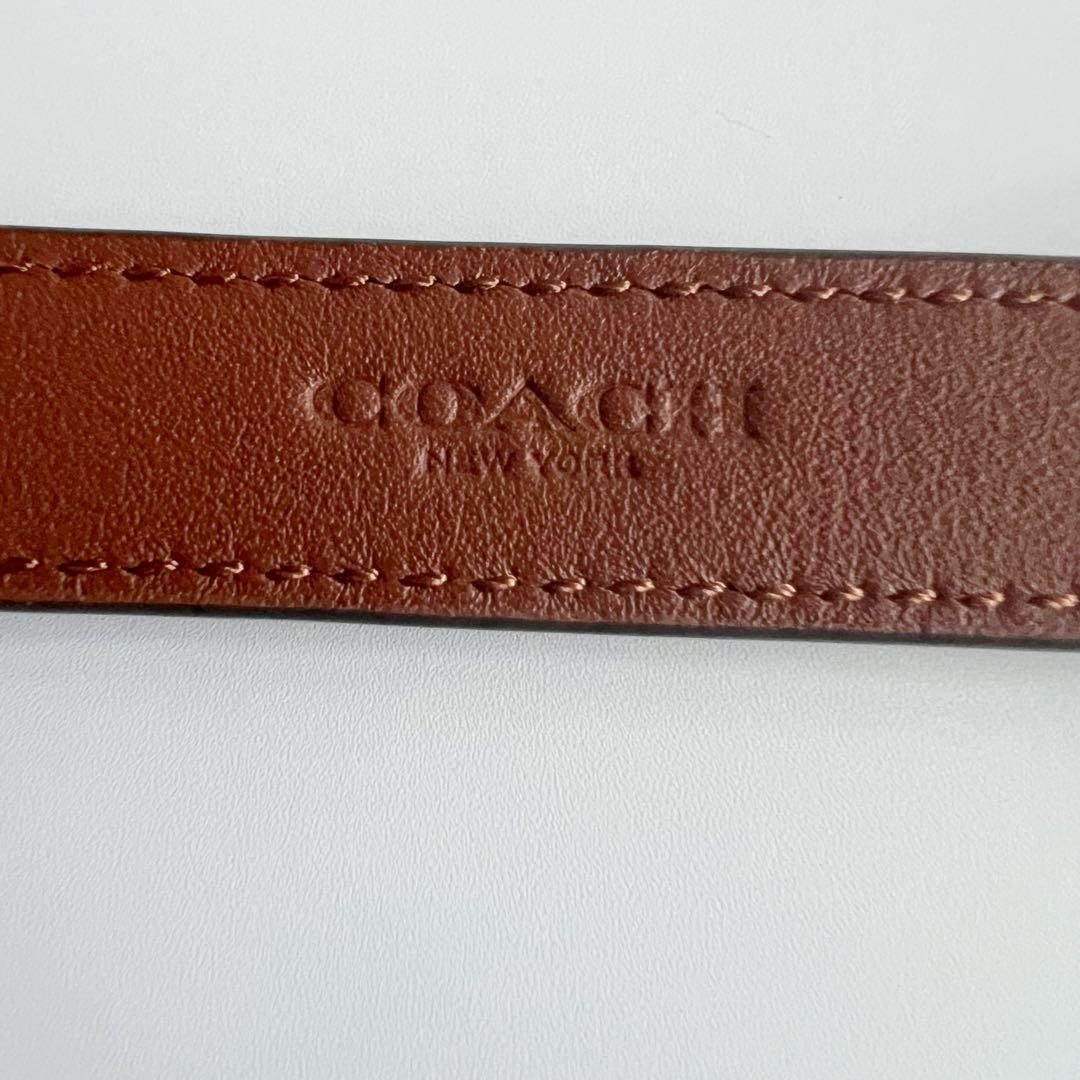 新品 未使用　COACH　コーチ　リード＆首輪セット　シグネチャー　ペット