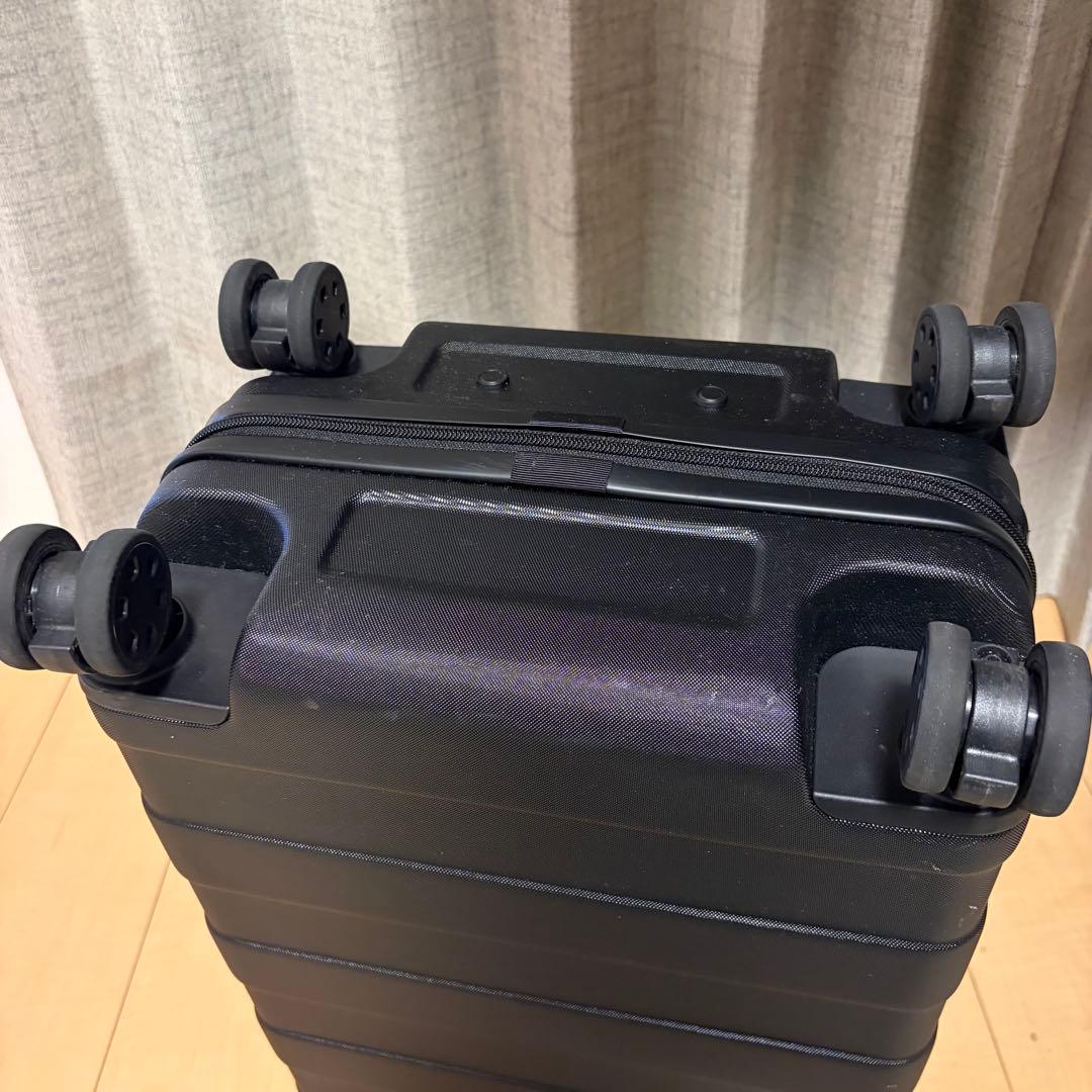 美品　無印　キャリー　35L ブラック