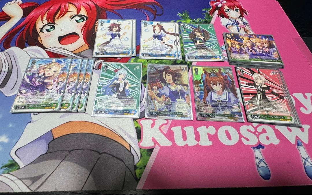 ヴァイスシュバルツ　ウマ娘ストブ扉 枝、宝パーツ