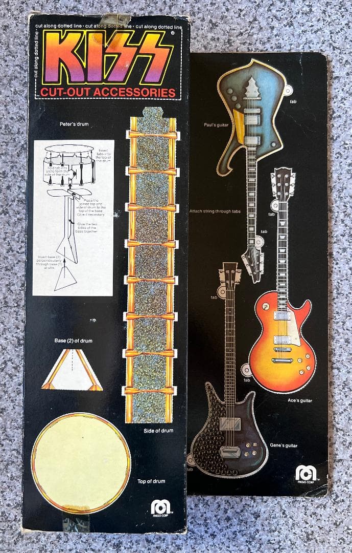 ヴィンテージ  1977 / 1978  メゴ  KISS コンプリートセット