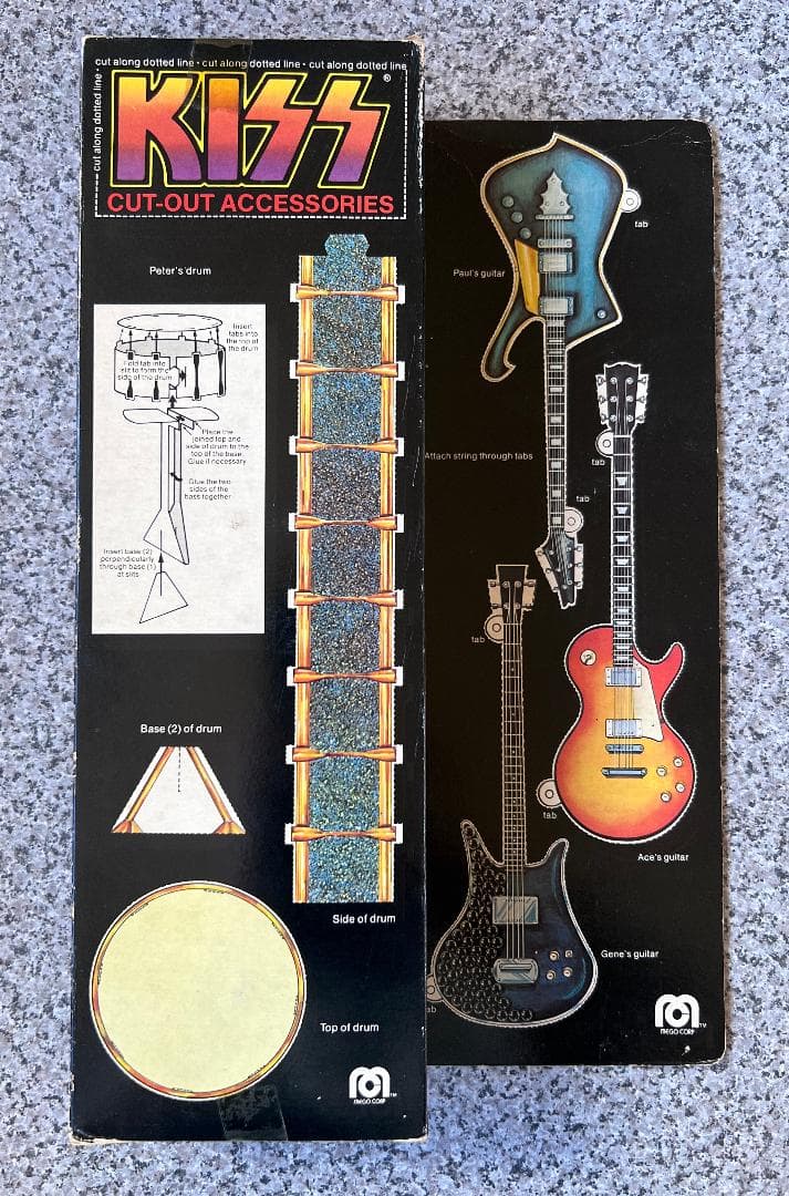 ヴィンテージ  1977 / 1978  メゴ  KISS コンプリートセット