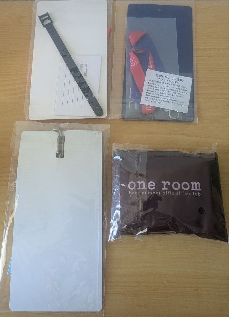 backnumber 会報 会員特典 ファイル ラババン ステッカー 銀テープ