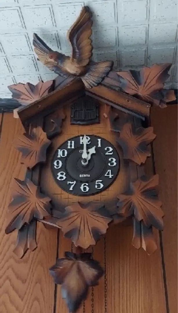 鳩時計 振り子時計 壁掛時計 CITIZEN RHYTHM