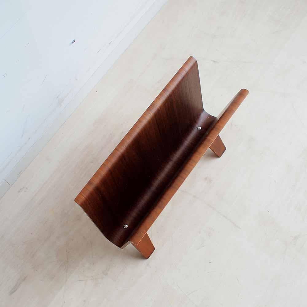 サイトーウッド ウォールナット材 マガジンラック ZR24147