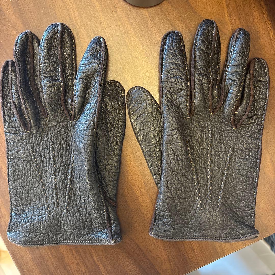 DENTS デンツ　ペッカリー　アンライニング　size 7 1/2