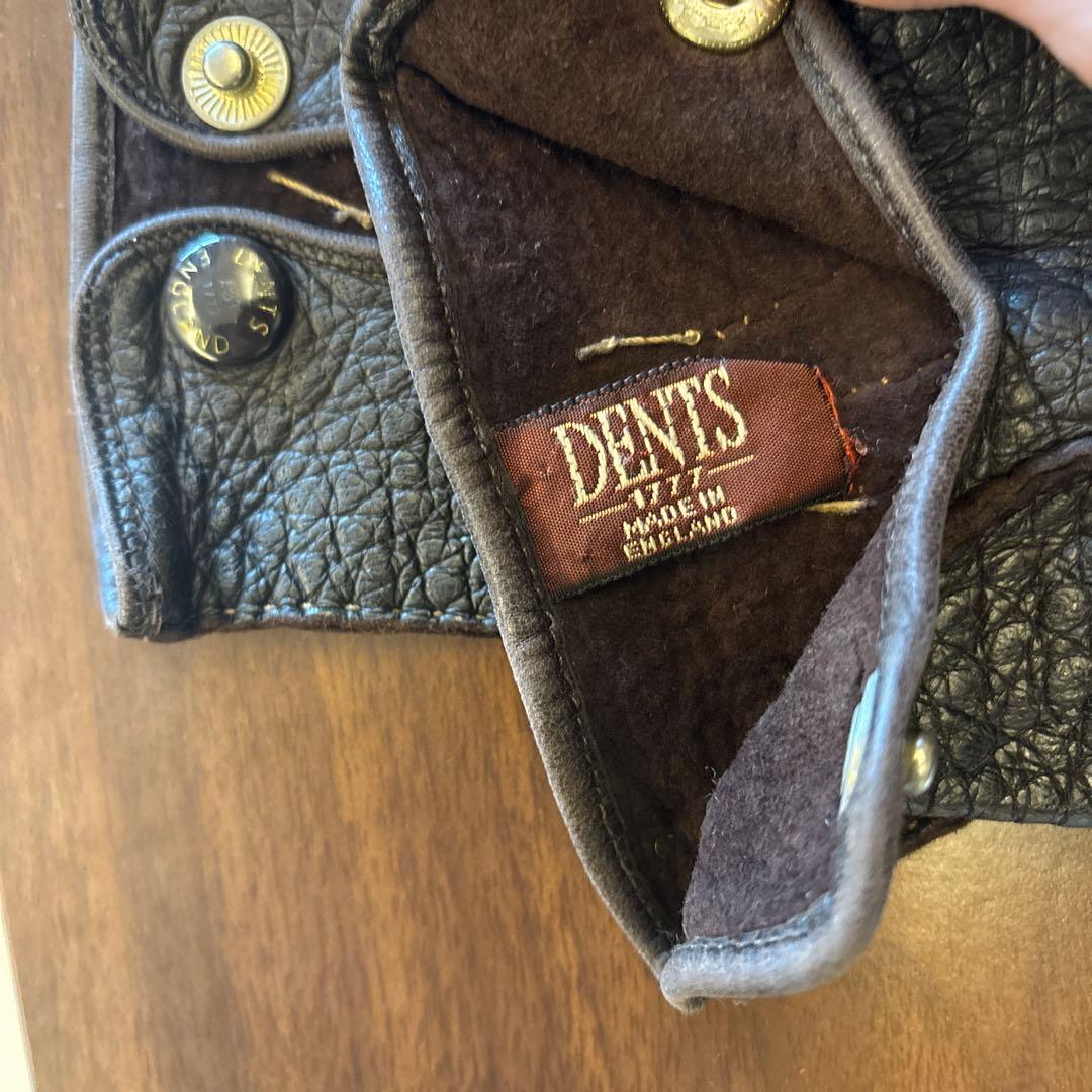 DENTS デンツ　ペッカリー　アンライニング　size 7 1/2