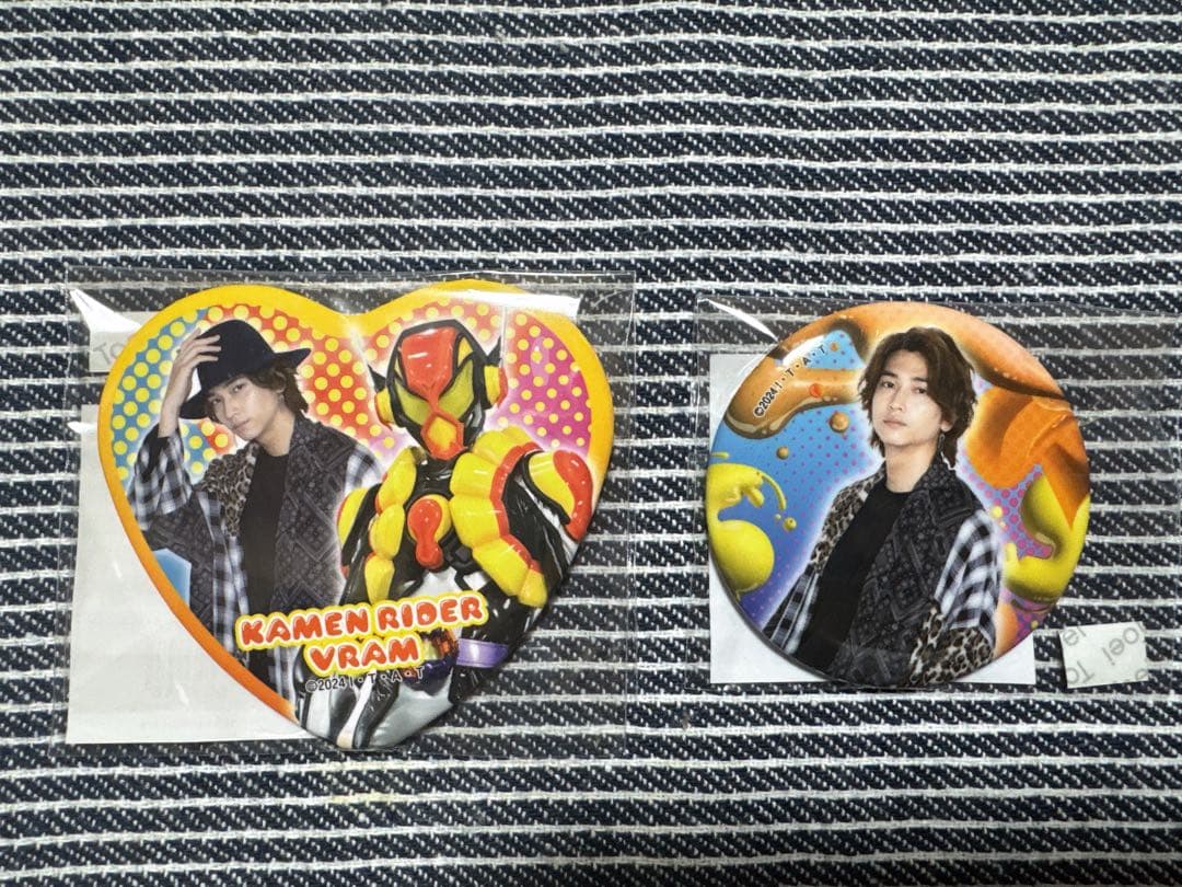 仮面ライダーガヴ　ラキア　缶バッジセット　庄司浩平