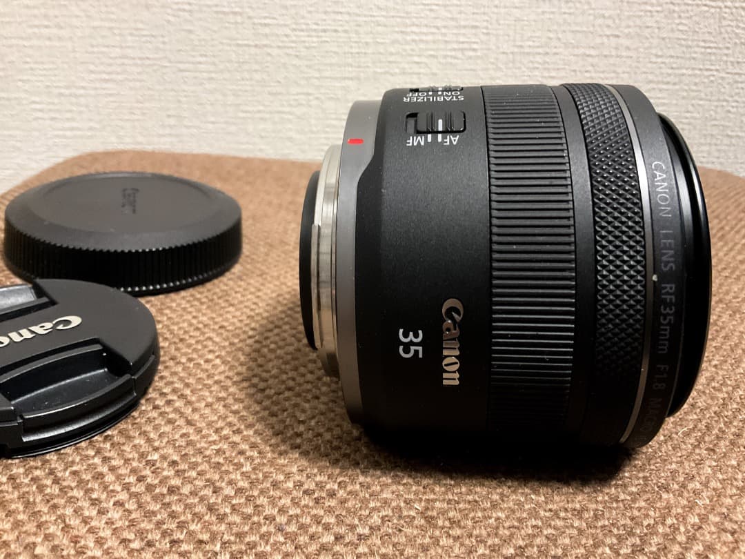 Canon 単焦点レンズ RF35mm F1.8 マクロ IS STM