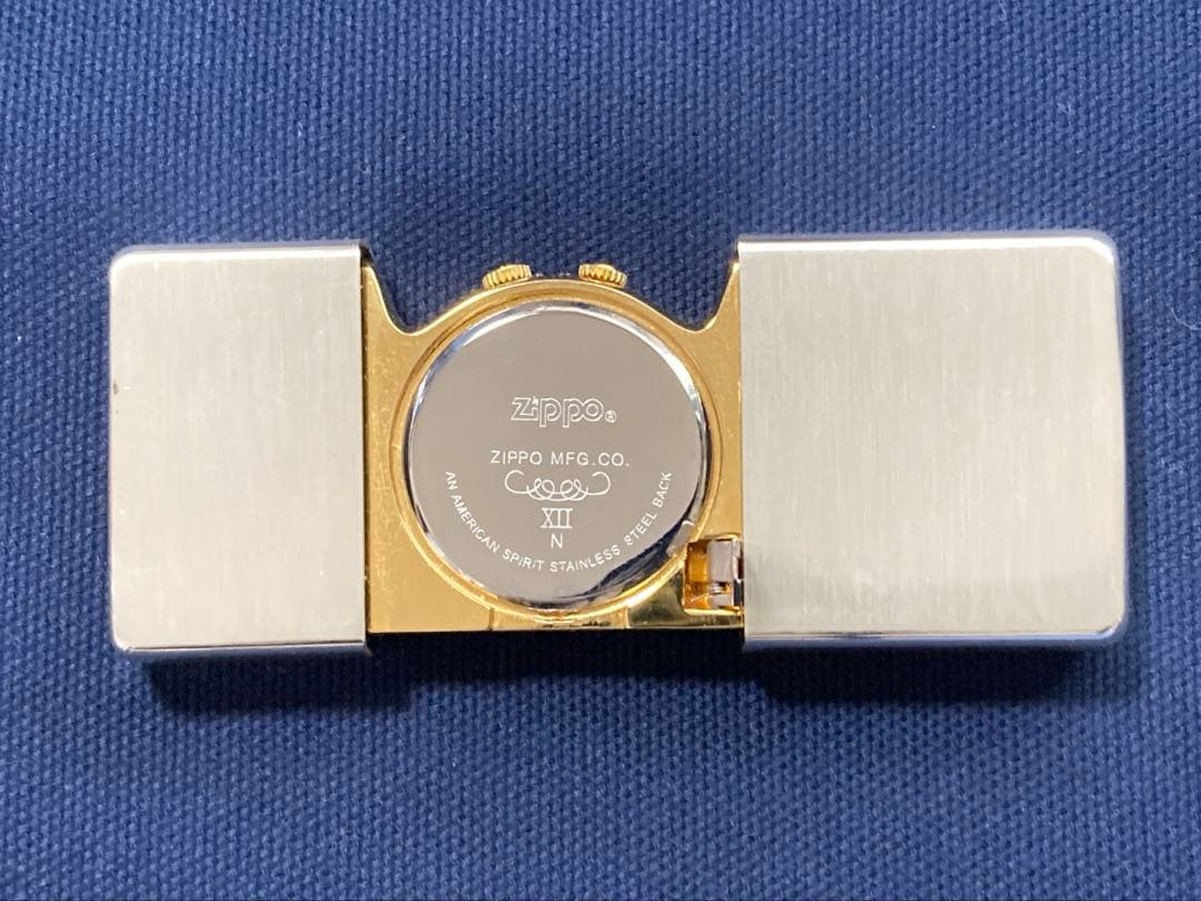 zippo ポパイ 時計　稼働中 。分解掃除済み