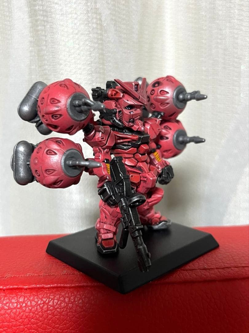 ガンダムコンバージ　赤いガンダム（オマケ付き）リペイント