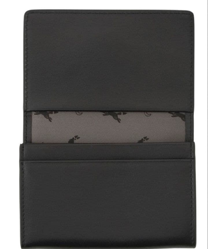 【割引有り】ポケモン　本革　ブラッキー　名刺入れ　ポケセン