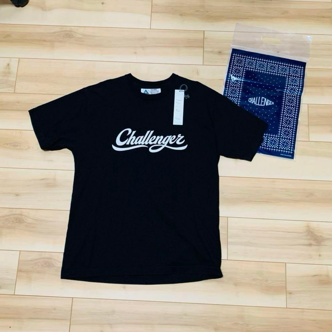 Challenger Script Tシャツ　ブラック　黒　L